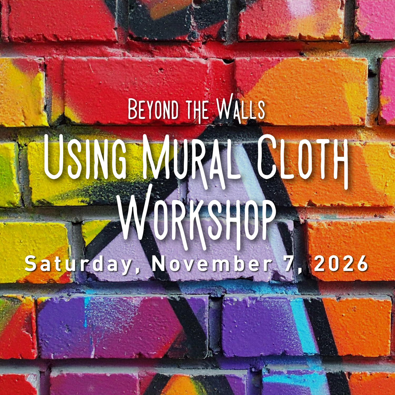 Skill Building Seminar - Using Mural Cloth - logo